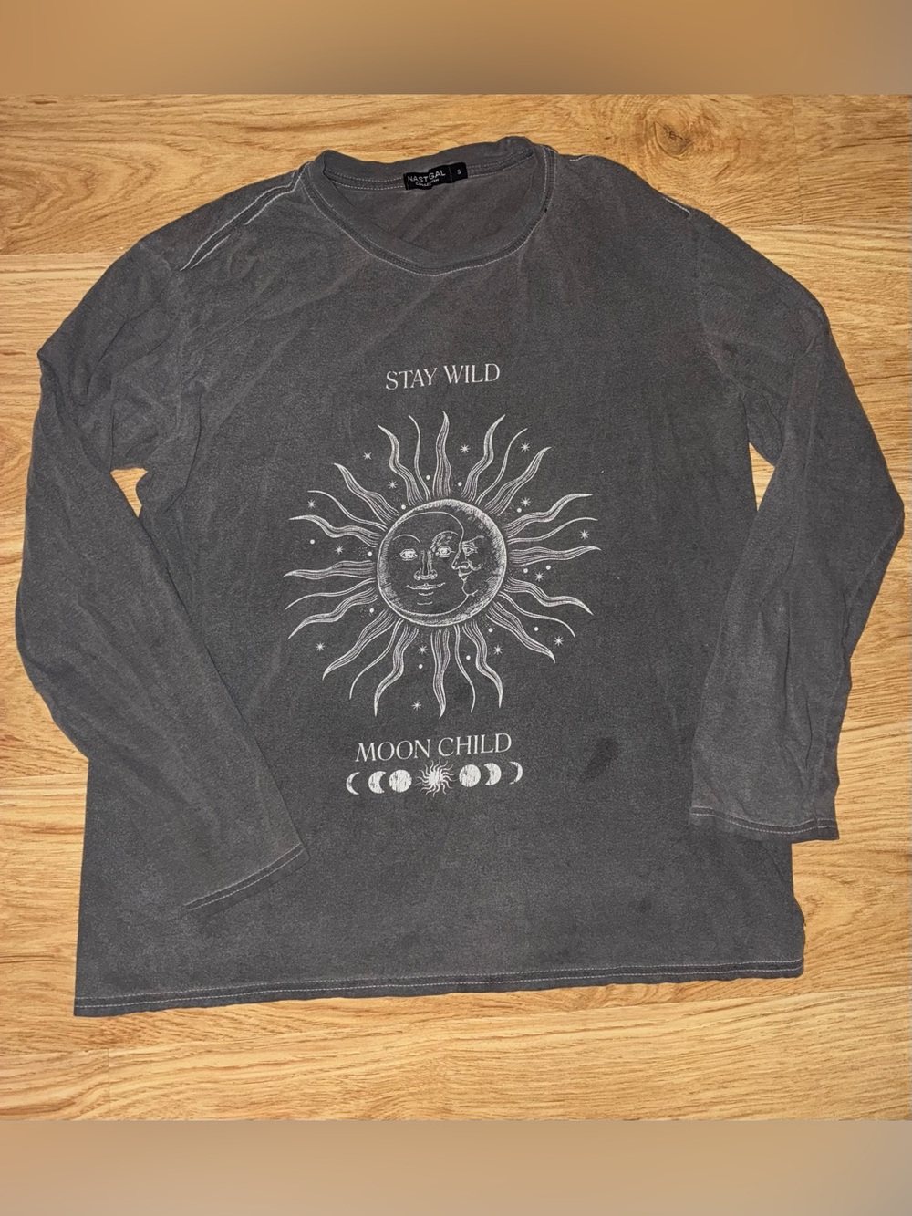 Long Sleeve 'Stay Wild Moon Child' Graphic Tee